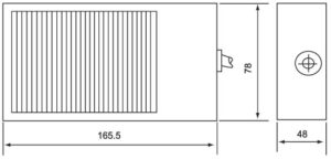 Ποδοδιακόπτης μεταλλικός 10A CFS-1 CNTD