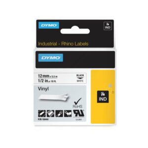 Ταινία βινυλίου λευκή 12mm x 5,5m