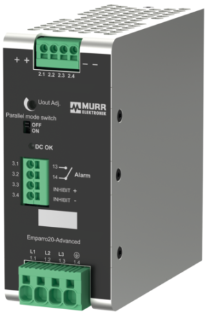 Τροφοδοτικό ράγας τριφασικό 12VDC 10A 120W