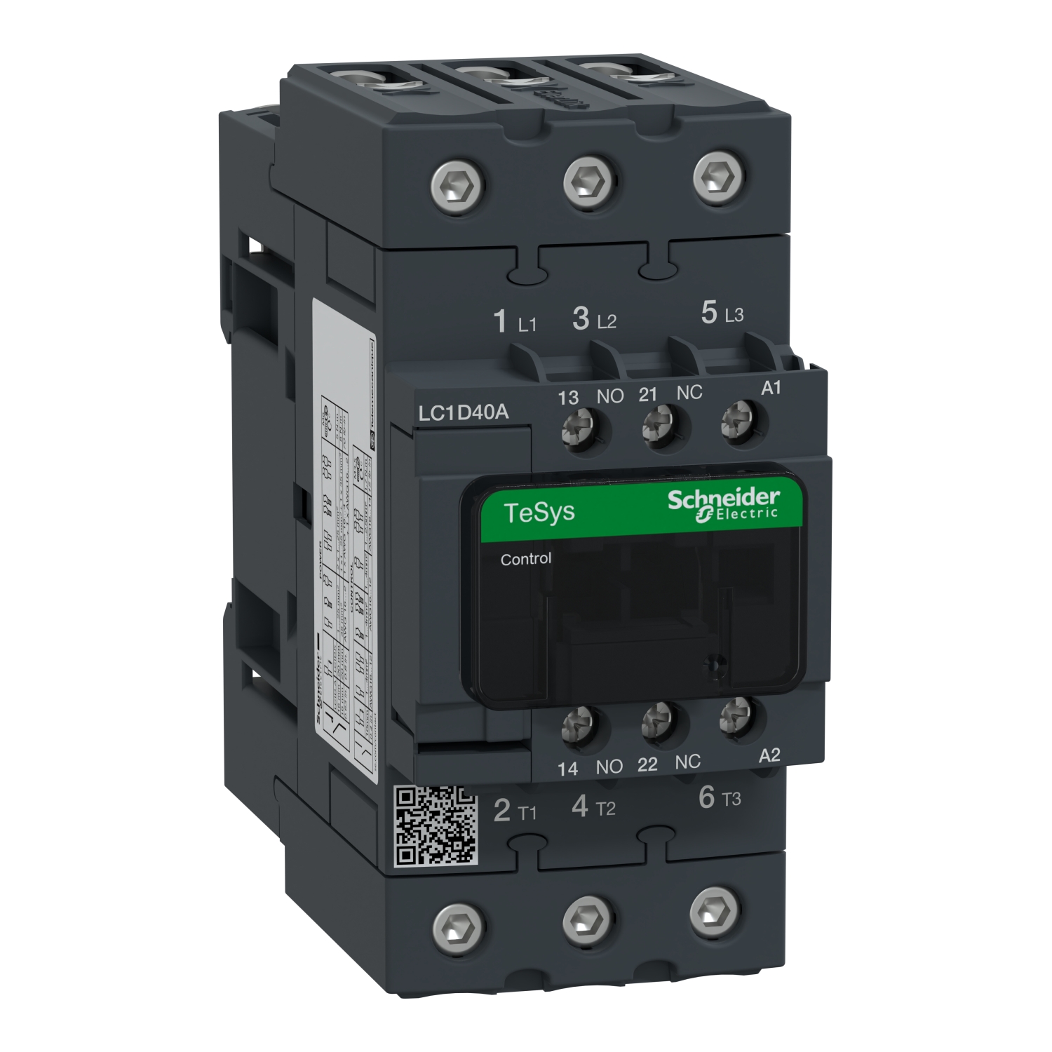 Ρελέ ισχύος 3P 18.5W 24VAC 1NO+1NC