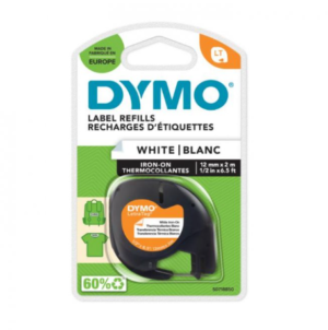 Ταινία Dymo Letratag 12mm x 2m IRON-ΟΝ