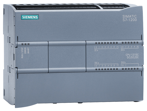 PLC Μονάδα CPU 1215C SIMATIC S7-1200 DC/DC/DC/2PROFINET 14DI 2AI 10DO 2AO