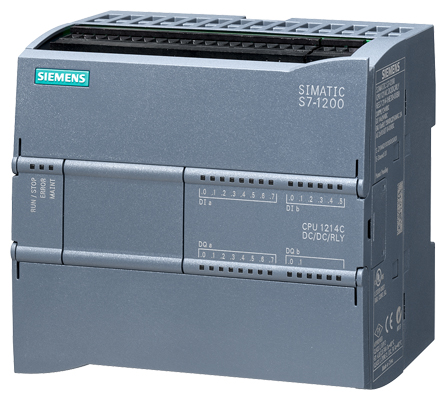 PLC Μονάδα CPU 1214C SIMATIC S7-1200 DC/DC/Ρελέ 14DI 2AI 10DO