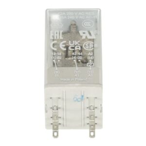 Ρελέ τύπου λυχνίας MY2 24VDC 2CO 12A 8p