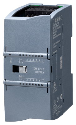 Μονάδα επέκτασης SM 1223 για SIMATIC S7-1200 24V DC 8DI 8DO (Ρελέ 2A)
