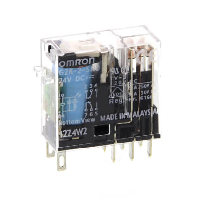 Ρελέ τύπου λυχνίας G2R-2-SND LED 24VDC 2CO 5A 8p