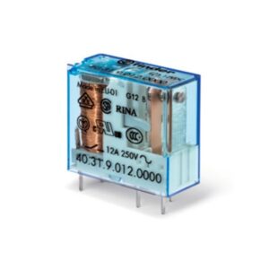 Ρελέ τύπου λυχνίας 24VDC 1CO 12A 5p