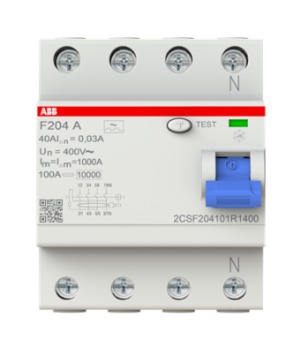 Διακόπτης διαρροής F204A - 40/0.03 30mA