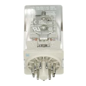Ρελέ τύπου λυχνίας 24VDC 3CO 10A 11p